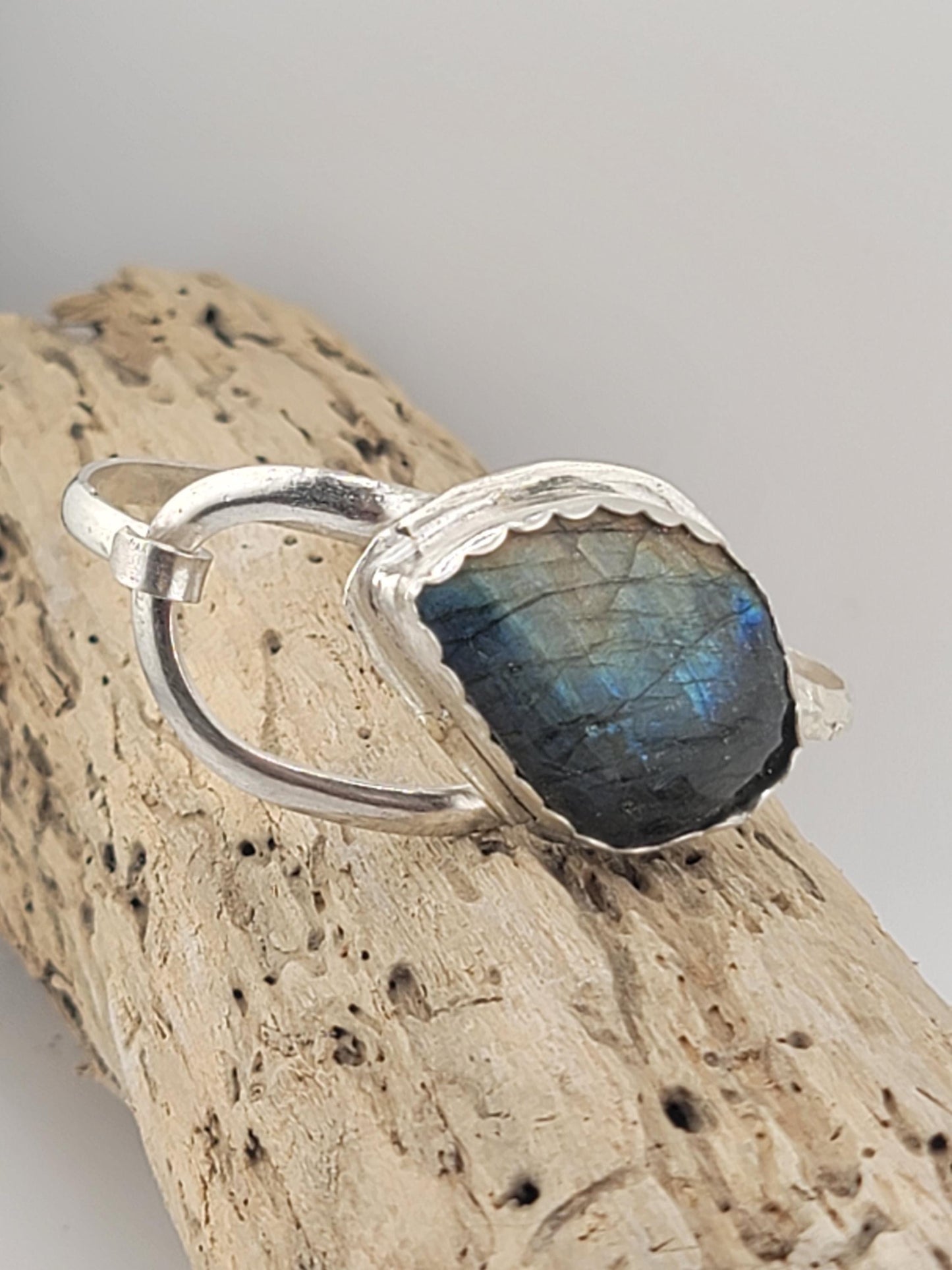 LABRADORITE BANGLE BRACELET